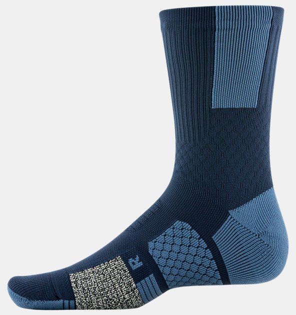 Under Armour Unisex Project Rock ArmourDry Playmaker Mid-Crew Socks